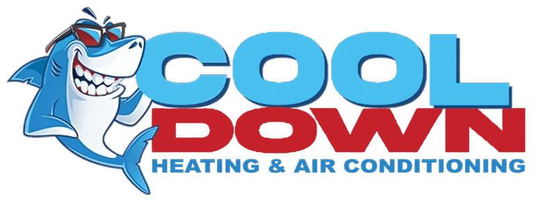 cool down heating & air conditioning logo